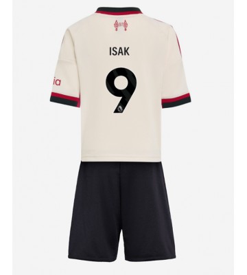 Liverpool Alexander Isak #9 Udebanetrøje Børn 2025-26 Kortærmet (+ Korte bukser)